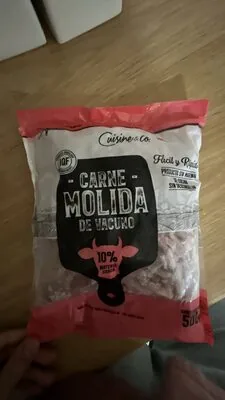 CARNE MOLIDA DE VACUNO