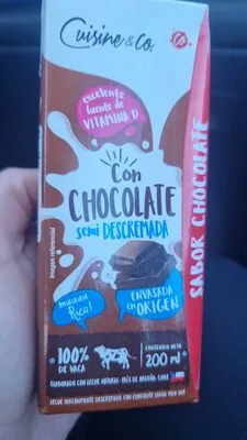 Con Chocolate semi Descremada