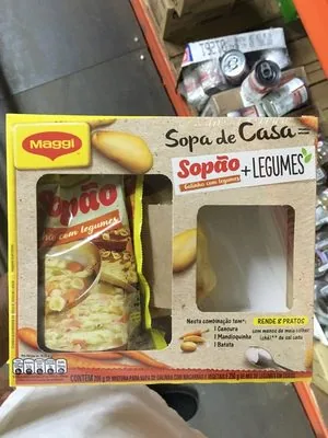 Kit Sopao Maggi 200g Galinha C/ Legumes Legumes