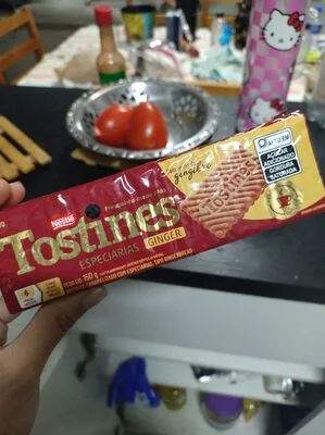 Biscoito Tostines Especial Gengibre 150g Nestle