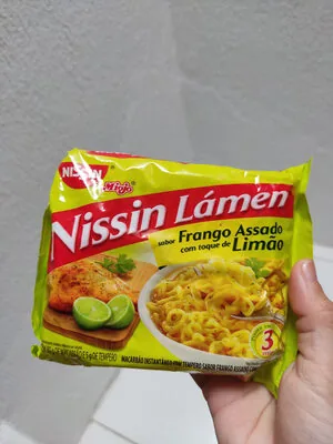 Macarrão Instantâneo De Frango Assado Nissin Miojo Lámen Pacote 85g