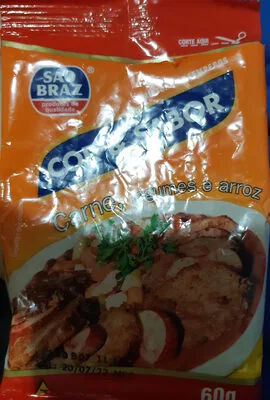 Tempero Sao Braz 60gr Carne/legumes/arroz
