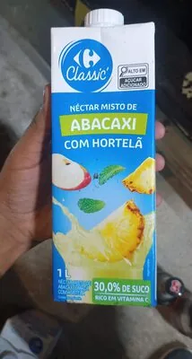 Néctar Carrefour Abacaxi com hortelã
