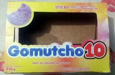 Bala Gomutcho Riclan Frutas Sortidas Tubo 30unidade