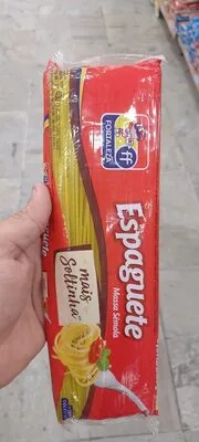 Macarrão De Sêmola Espaguete Fortaleza Pacote 400g