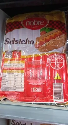 Salsicha Nobre Hot Dog Pct 3kg