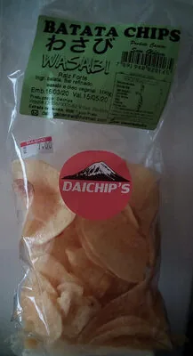 Batata Chips Wasabi Daichips 100g