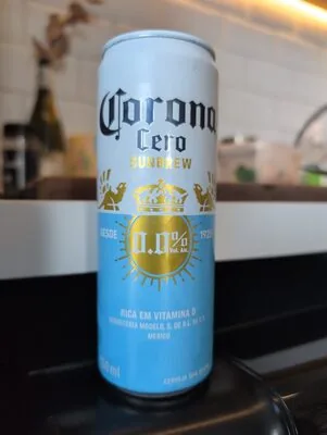 Cerveja Cero Sunbrew Zero álcool Corona Lata 350ml