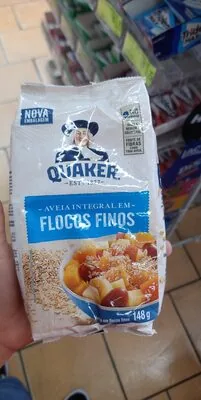 Aveia Em Flocos Finos Integral Quaker Pacote 148g
