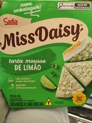 Torta Mousse De Limão Miss Daisy Caixa 470g