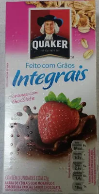 Barra De Cereal Quaker Morango Com Chocolate