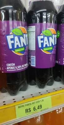 Refrigerante Fanta Uva Com 1,5L