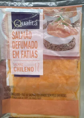 salmão defumado em fatias