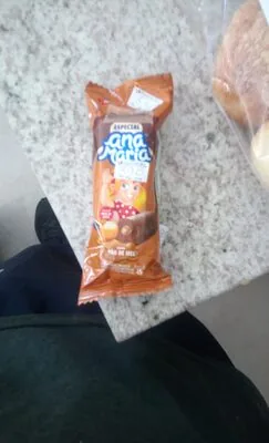 Bolo Pão De Mel Recheio Doce De Leite Cobertura Chocolate Ana Maria Especial Pacote 45g