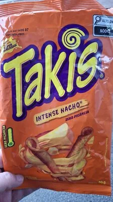 Salgadinho De Milho Intense Nacho Takis Pacote 90g