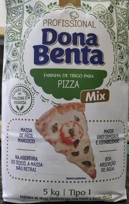 Farinha De Trigo Tipo 1 Para Pizza Dona Benta Profissional Pacote 5kg