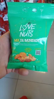 Mix Nuts E Frutas Love Nuts 40g Imunidade Pouch