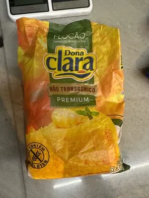 Farinha De Milho Flocão Dona Clara Premium Pacote 500g