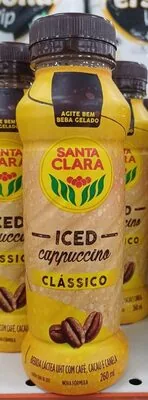 Bebida Láctea Uht Clássico Iced Cappuccino Santa Clara Frasco 260ml