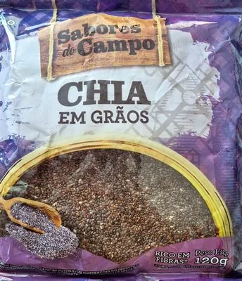 Chia Em Grãos Sabores Do Campo Pacote 120g