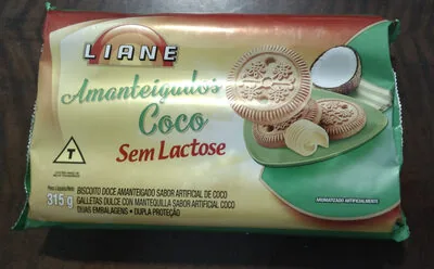Biscoito Amantegado De Coco 310g Liane