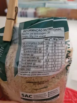 Kiarroz Fumacense Kintegral Pacote