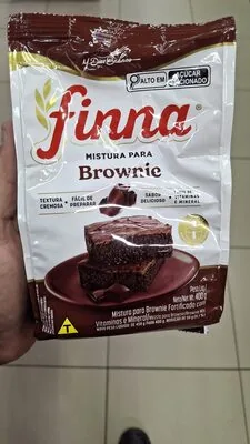 Mistura Para Bolo Brownie Finna Pacote 400g