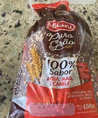 Milani Pao Puro Grao 500g Aveia/maca/canela
