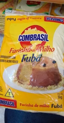 Fubá De Milho Combrasil Pacote 1kg