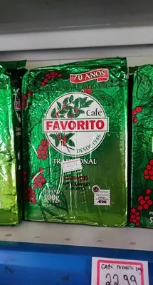 Café Torrado E Moído A Vácuo Tradicional Favorito Pacote 500g