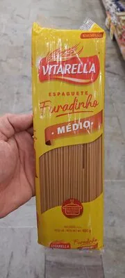 Macarrão Furadinho Médio Vitarella Pacote 400g