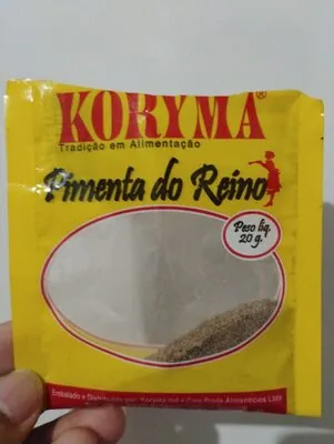 Espec Koryma Pimenta Do Reino Moida 20g