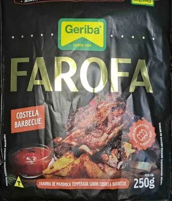 Farofa costela barbecue