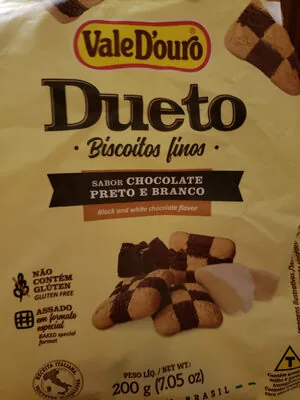 Bisc Vale D Ouro Fino Dueto 200g Preto E Branco