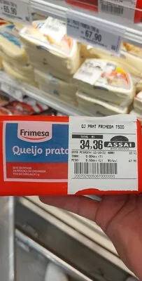 Queijo Prato Frimesa