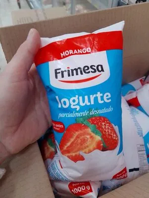 Iogurte Parcialmente Desnatado Morango Frimesa Pacote 1000g