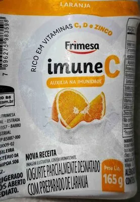 Iog Laranja Imune C 165g Frimesa