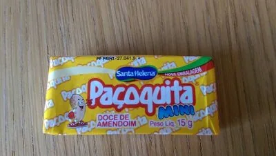 Paçoquita 15g Santa Helena