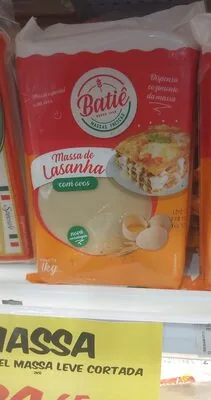 Massa P/lasanha Batie 1kg