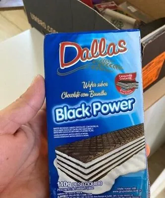 Biscoito Waffer Dallas Black Power