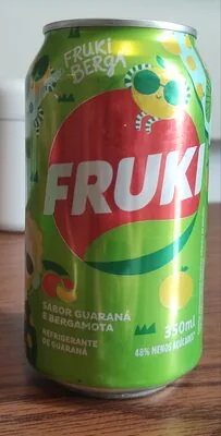 Refrigerante Guaraná E Bergamota Fruki Lata 350ml