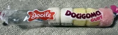 Bala De Goma Yogurt Docile Docigoma Pacote 30g