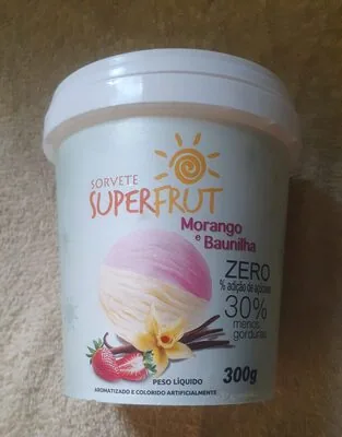 superfrut morango e baunilha