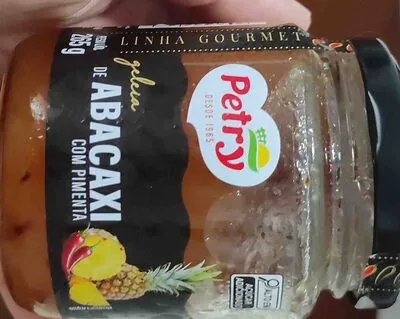 Geléia de abacaxi com pimenta