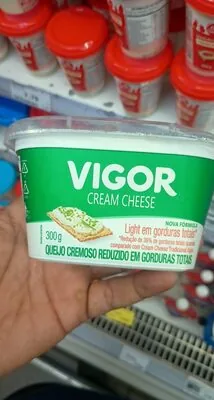 Cream Cheese Light Vigor Pote 300g