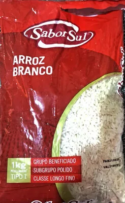 Arroz Sabor Sul 1kg Agulhinha Tp1