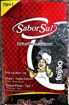 Feijao Preto T/1 Sabor Sul 1k