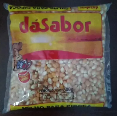 Milho Para Pipoca Da Sabor 500g