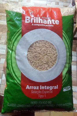 Arroz Brilhante T1 1kg Integral