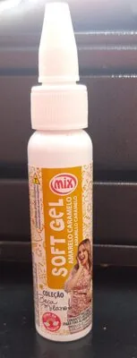 Corante Soft Gel Amarelo Caramelo 25g Mix